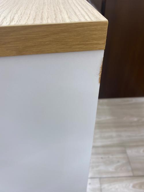 中村敬木工 (ナカムラタカシモッコウ) 4段チェスト ナチュラル×ホワイト