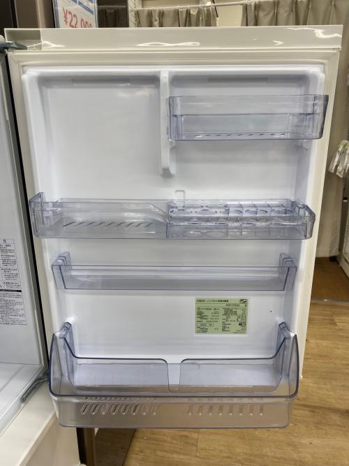 AQUA (アクア) 3ドア冷蔵庫 AQR-27N 2023年製 ※内部ヨゴレ有り 272L