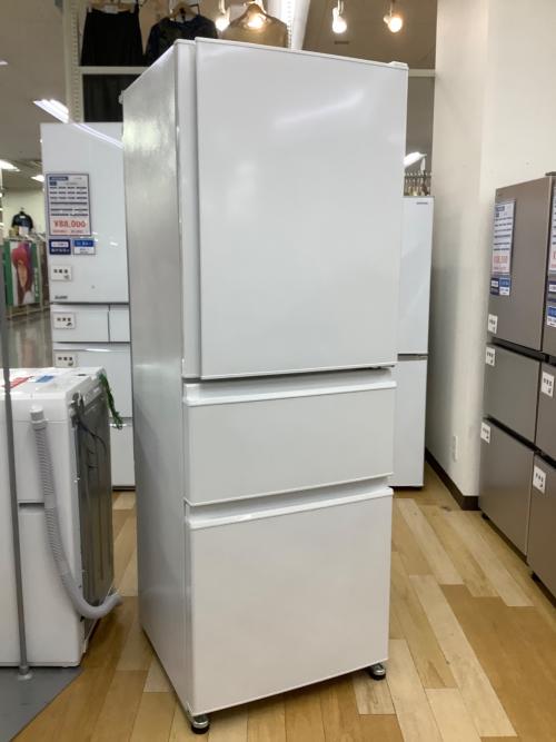 MITSUBISHI (ミツビシ) 3ドア冷蔵庫 MR-C33H-W1 2023年製 330L