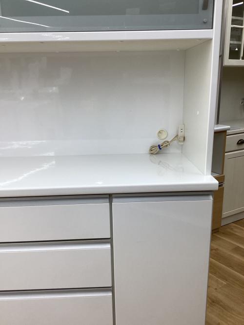 松田家具 (マツダカグ) レンジボード ホワイト