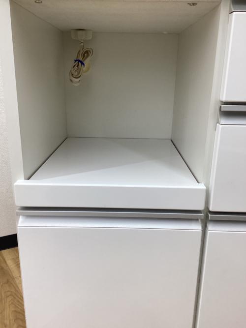 松田家具 (マツダカグ) レンジボード ホワイト