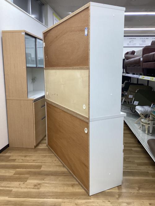 松田家具 (マツダカグ) レンジボード ホワイト