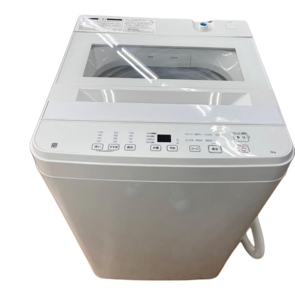 ニトリ 全自動洗濯機 NT60T1WH 2025年製｜トレファクONLINE