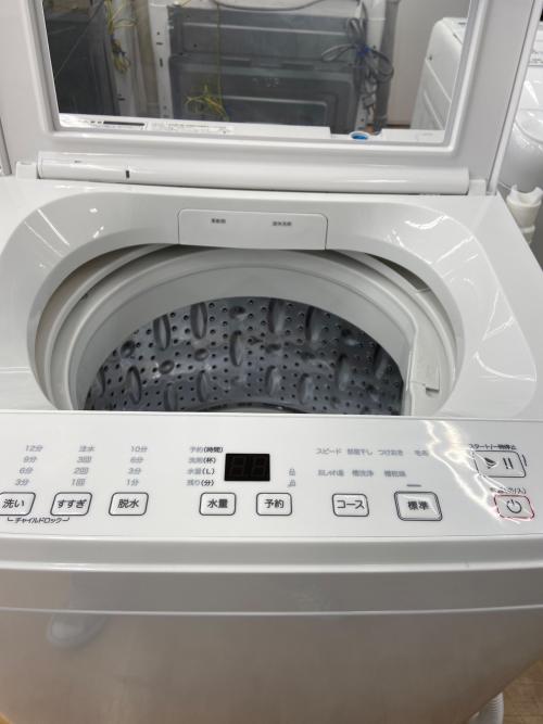 ニトリ 全自動洗濯機 NT60T1WH 2025年製