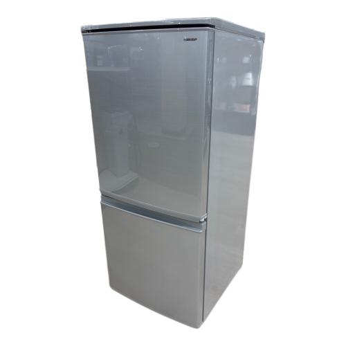 SHARP (シャープ) 2ドア冷蔵庫 SJ-D14D-S 2017年製 137L