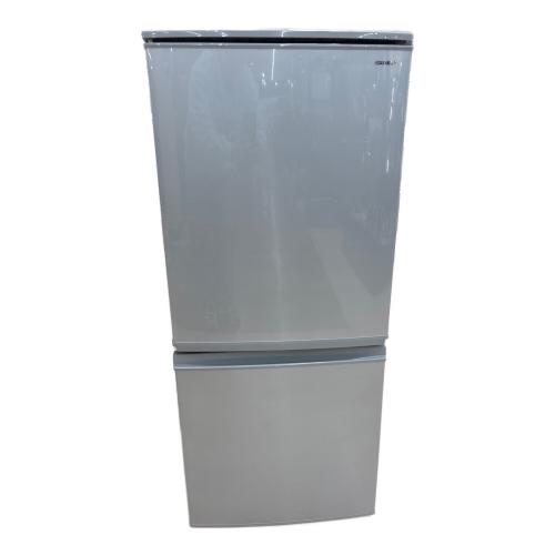 SHARP (シャープ) 2ドア冷蔵庫 SJ-D14D-S 2017年製 137L