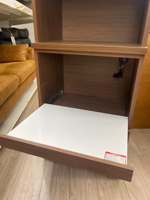 ニトリ レンジボード スリムタイプ ブラウン エトナ