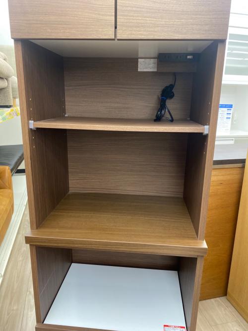 ニトリ レンジボード スリムタイプ ブラウン エトナ