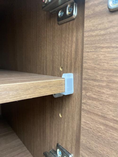 ニトリ レンジボード スリムタイプ ブラウン エトナ