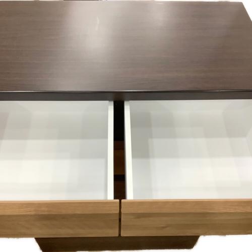 6段チェスト ナチュラル×ダークブラウン