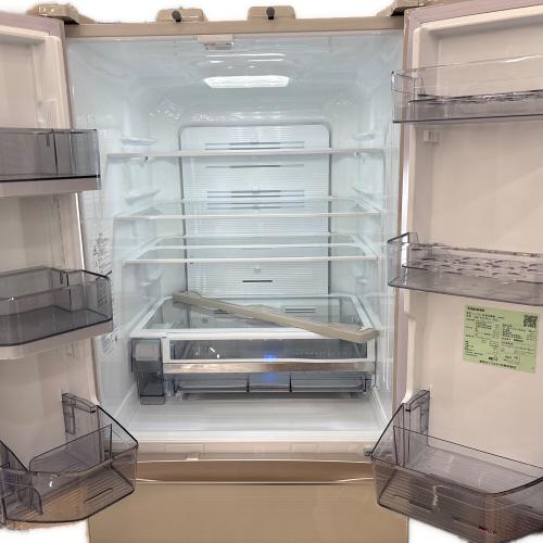 TOSHIBA (トウシバ) 6ドア冷蔵庫 GR-T510FZ 2021年製 508L