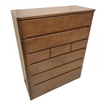 ニトリ 6段チェスト ブラウン オウカ