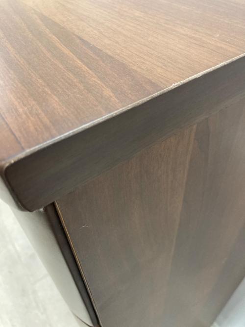 ニトリ 6段チェスト ブラウン オウカ