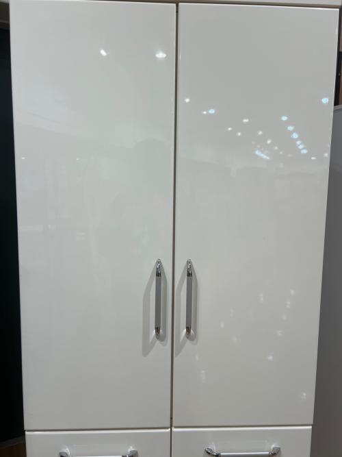 ニトリ ワードローブ 幅80 奥55 高190（ｃｍ） ホワイト