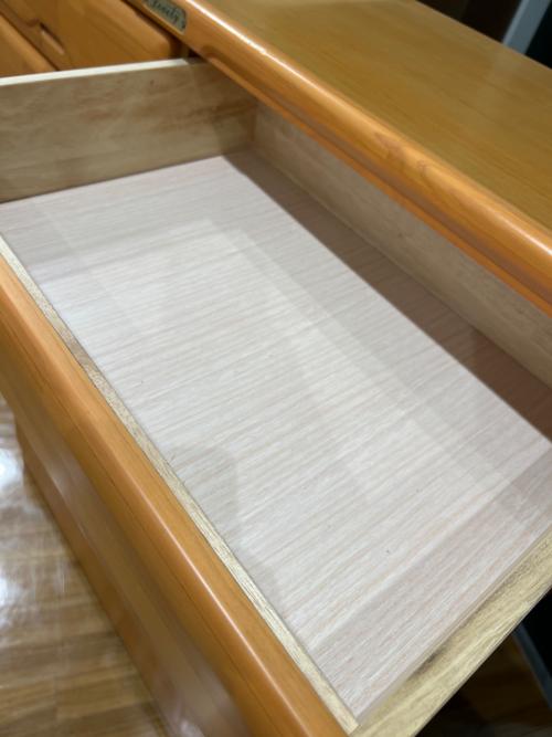 三友ファニチャー (サンユウファニチャー) 7段チェスト ブラウン