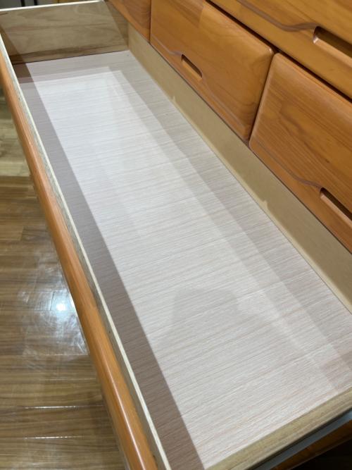 三友ファニチャー (サンユウファニチャー) 7段チェスト ブラウン