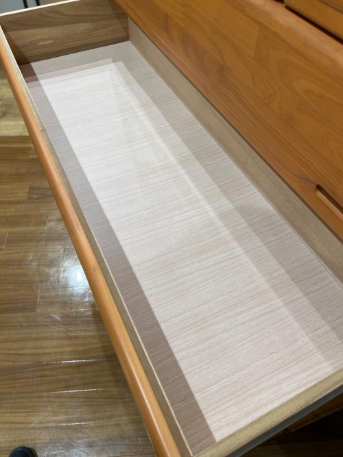 三友ファニチャー (サンユウファニチャー) 7段チェスト ブラウン