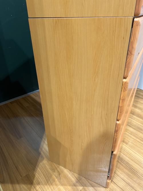 三友ファニチャー (サンユウファニチャー) 7段チェスト ブラウン