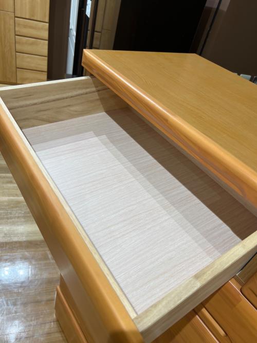 三友ファニチャー (サンユウファニチャー) 7段チェスト ブラウン