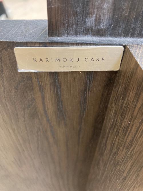 KARIMOKU CASE (カリモクケース) サイドテーブル N-ST01 SMALL　大理石天板 ブラック N-ST01 SMALL 大理石天板