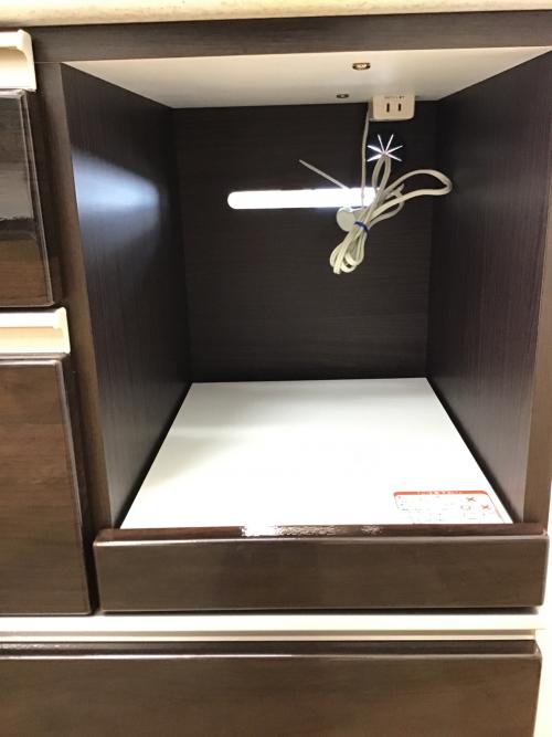 ニトリ レンジボード ブラウン