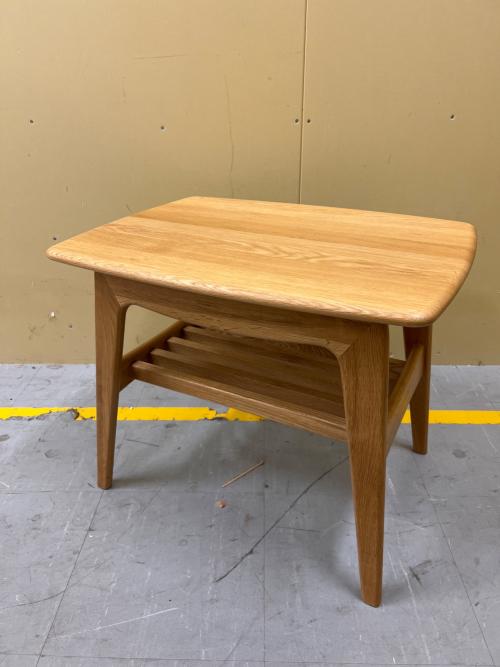 起立木工 (キリツモッコウ) サイドテーブル 幅60 奥45 高47 ナチュラル ノルディ