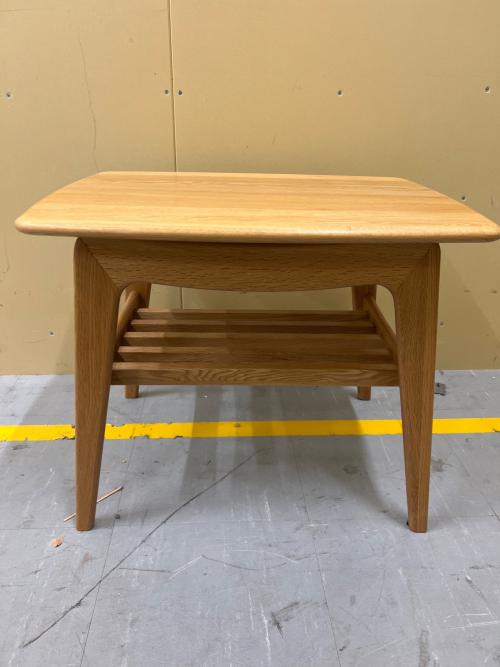 起立木工 (キリツモッコウ) サイドテーブル 幅60 奥45 高47 ナチュラル ノルディ