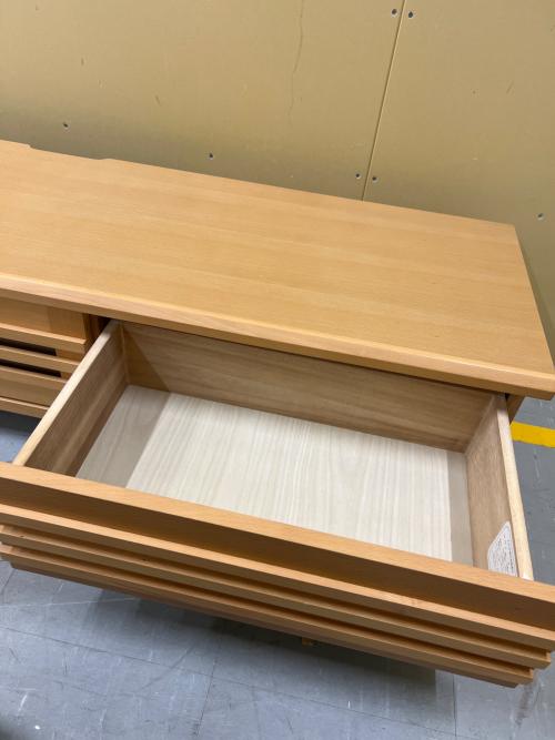 テレビボード 幅120 奥42 高34（ｃｍ） ナチュラル