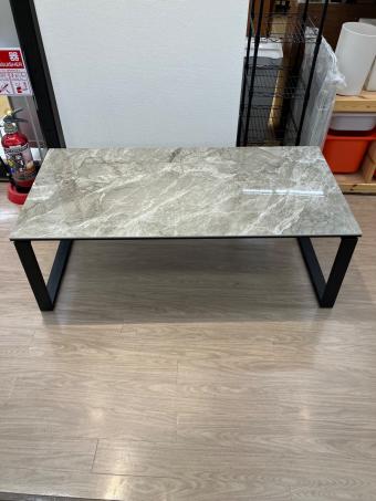 ニトリ センターテーブル 2024年製 幅120×奥行60×高さ40cm ライトグレー セーラル120