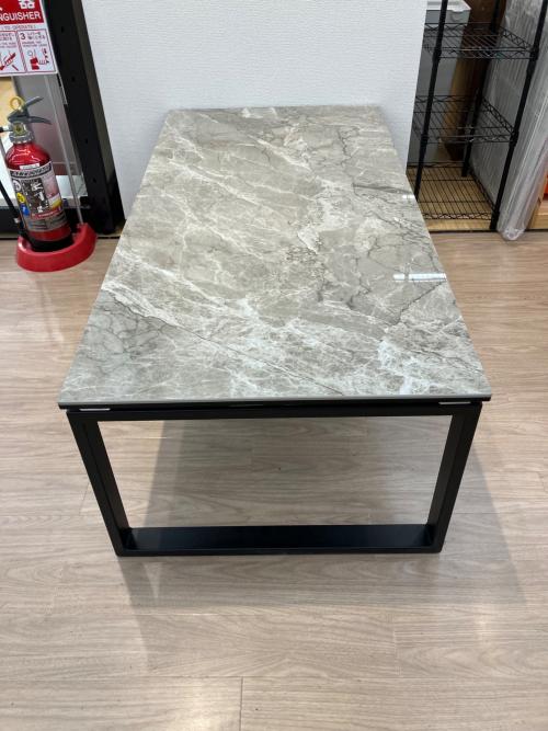 ニトリ センターテーブル 2024年製 幅120×奥行60×高さ40cm ライトグレー セーラル120