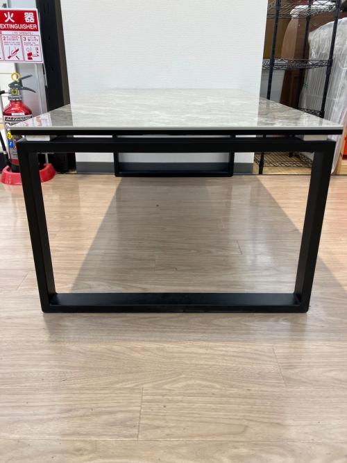 ニトリ センターテーブル 2024年製 幅120×奥行60×高さ40cm ライトグレー セーラル120