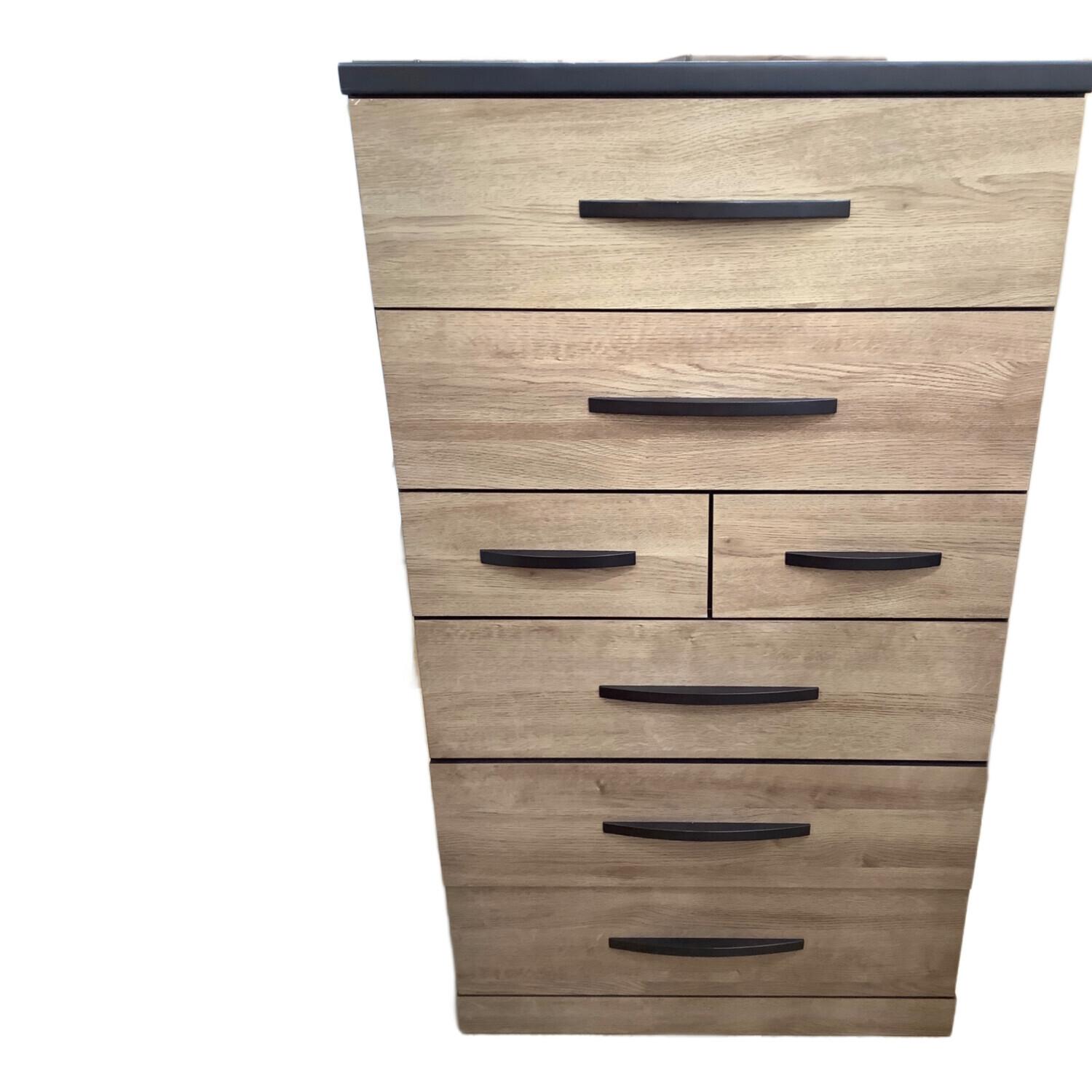 三幸ジャパン (サンコウジャパン) 6段チェスト ブラウン×ダーク