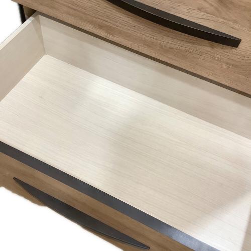 三幸ジャパン (サンコウジャパン) 6段チェスト ブラウン×ダークブラウン