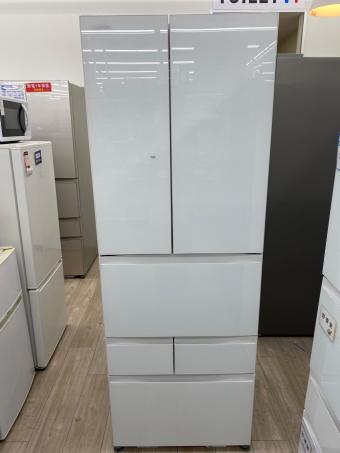 TOSHIBA (トウシバ) 6ドア冷蔵庫 GR-S460FK(EW) 2021年製 自動製氷機能付き 462L