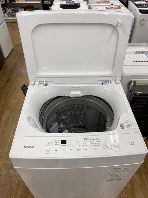 TWINBIRD (ツインバード) 全自動洗濯機 WM-ED55 2024年製