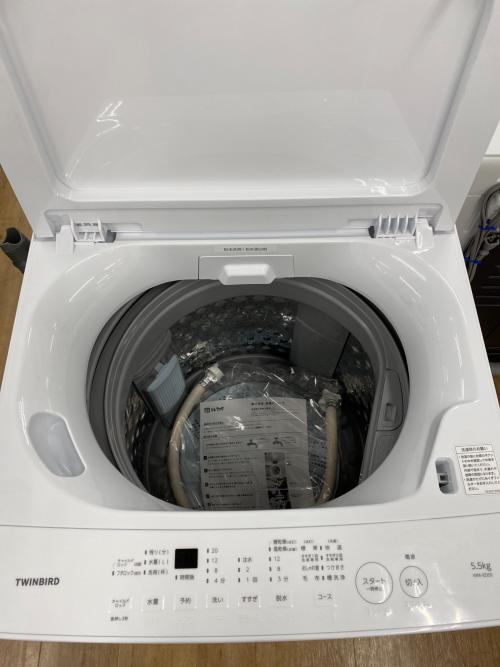 TWINBIRD (ツインバード) 全自動洗濯機 WM-ED55 2024年製