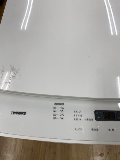TWINBIRD (ツインバード) 全自動洗濯機 WM-EC55 2021年製