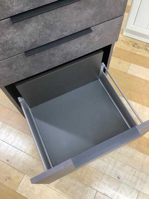 Pamouna (パモウナ) 食器棚 ソフトクローズ ブラック