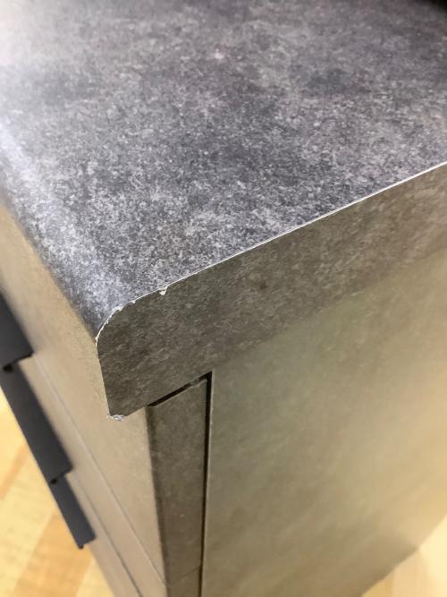 Pamouna (パモウナ) 食器棚 ソフトクローズ ブラック