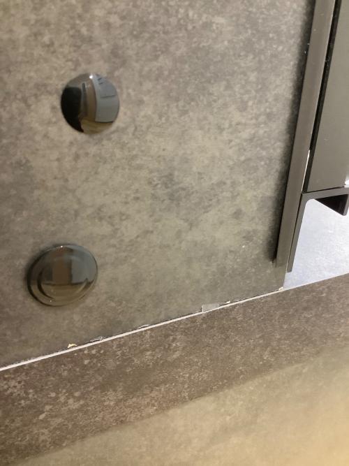 Pamouna (パモウナ) 食器棚 ソフトクローズ ブラック