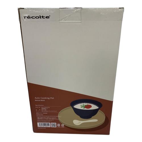 recolte (レコルト) 自動調理ポット RSY-2