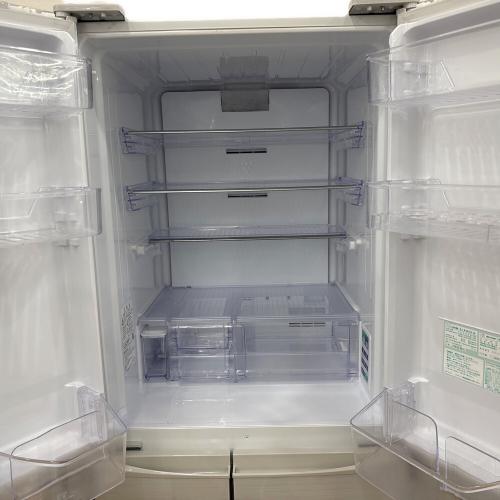 SHARP (シャープ) 6ドア冷蔵庫 SJ-P461D-H 2018年製 自動製氷機能付き 455L