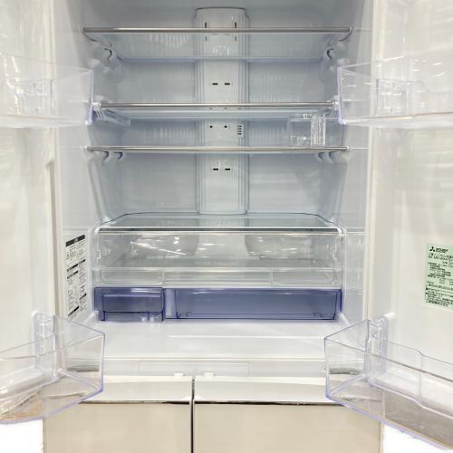 MITSUBISHI (ミツビシ) 6ドア冷蔵庫 MR-WX47D-W 2018年製 470L