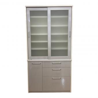 Pamouna (パモウナ) 食器棚 ホワイト