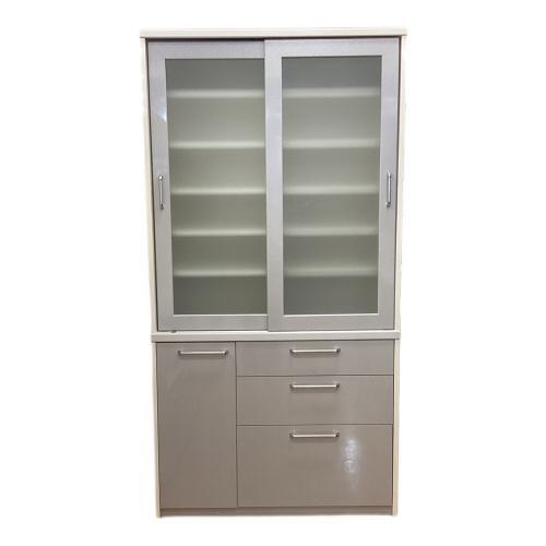 Pamouna (パモウナ) 食器棚 ホワイト