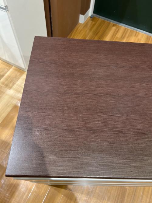 ニトリ ミドルチェスト 幅120 奥42 高90（ｃｍ） ダークブラウン