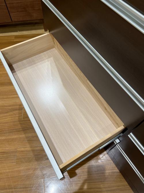 ニトリ ミドルチェスト 幅120 奥42 高90（ｃｍ） ダークブラウン