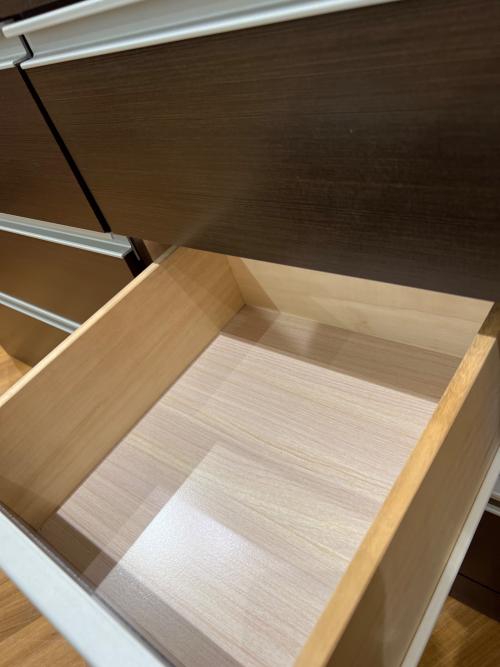 ニトリ ミドルチェスト 幅120 奥42 高90（ｃｍ） ダークブラウン