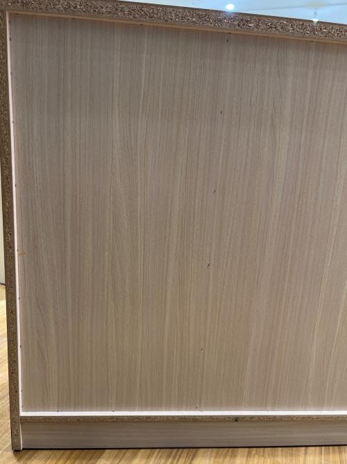 ニトリ ミドルチェスト 幅120 奥42 高90（ｃｍ） ダークブラウン