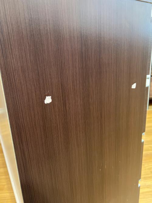 ニトリ ミドルチェスト 幅120 奥42 高90（ｃｍ） ダークブラウン